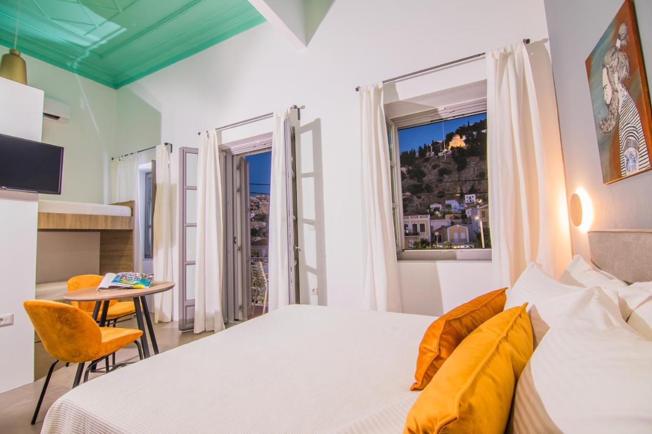 Ialemos Group Apartman Szími Kültér fotó